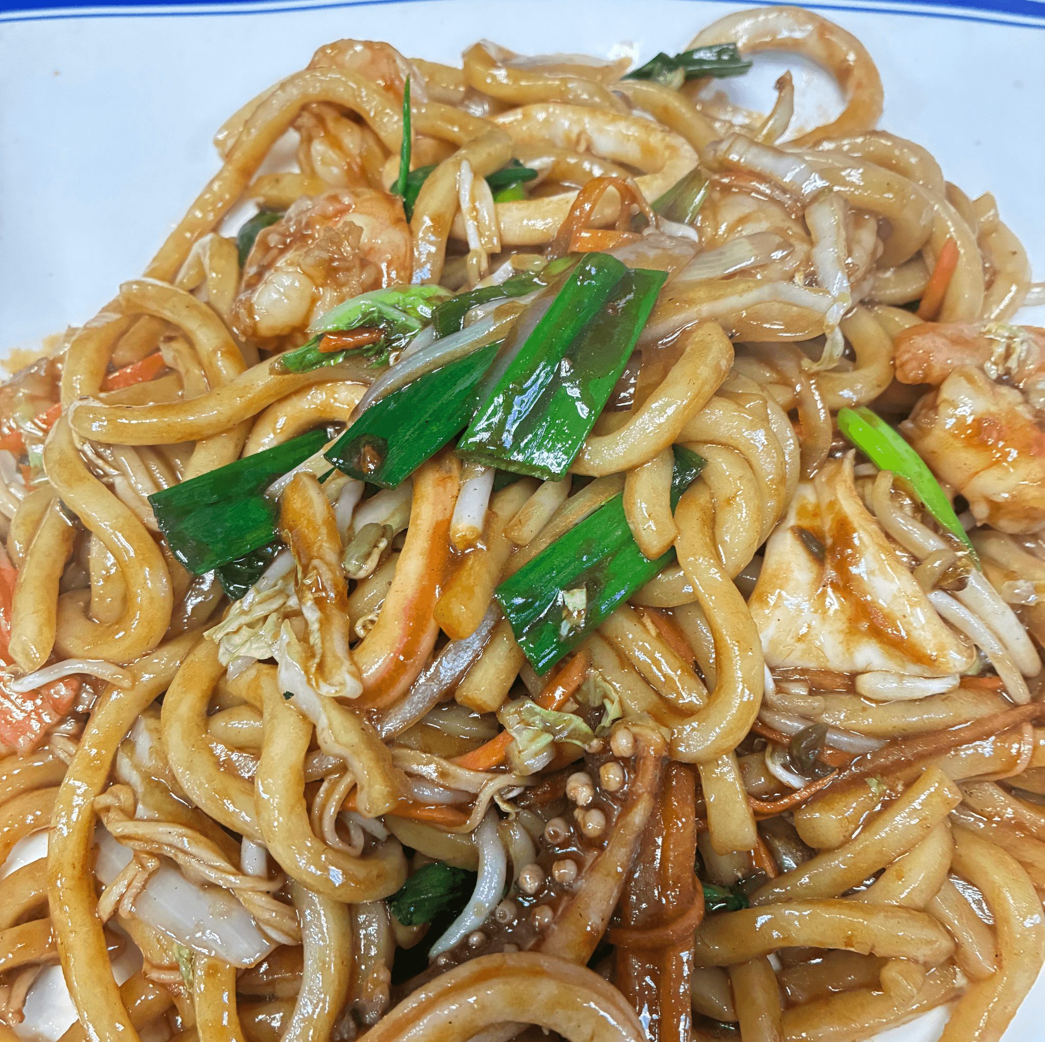 Seafood Udon.