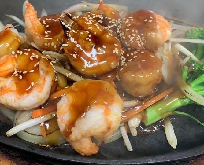 Shrimp Teriyaki.