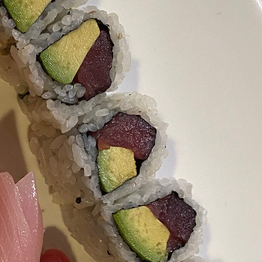 Tuna Avocado Roll.