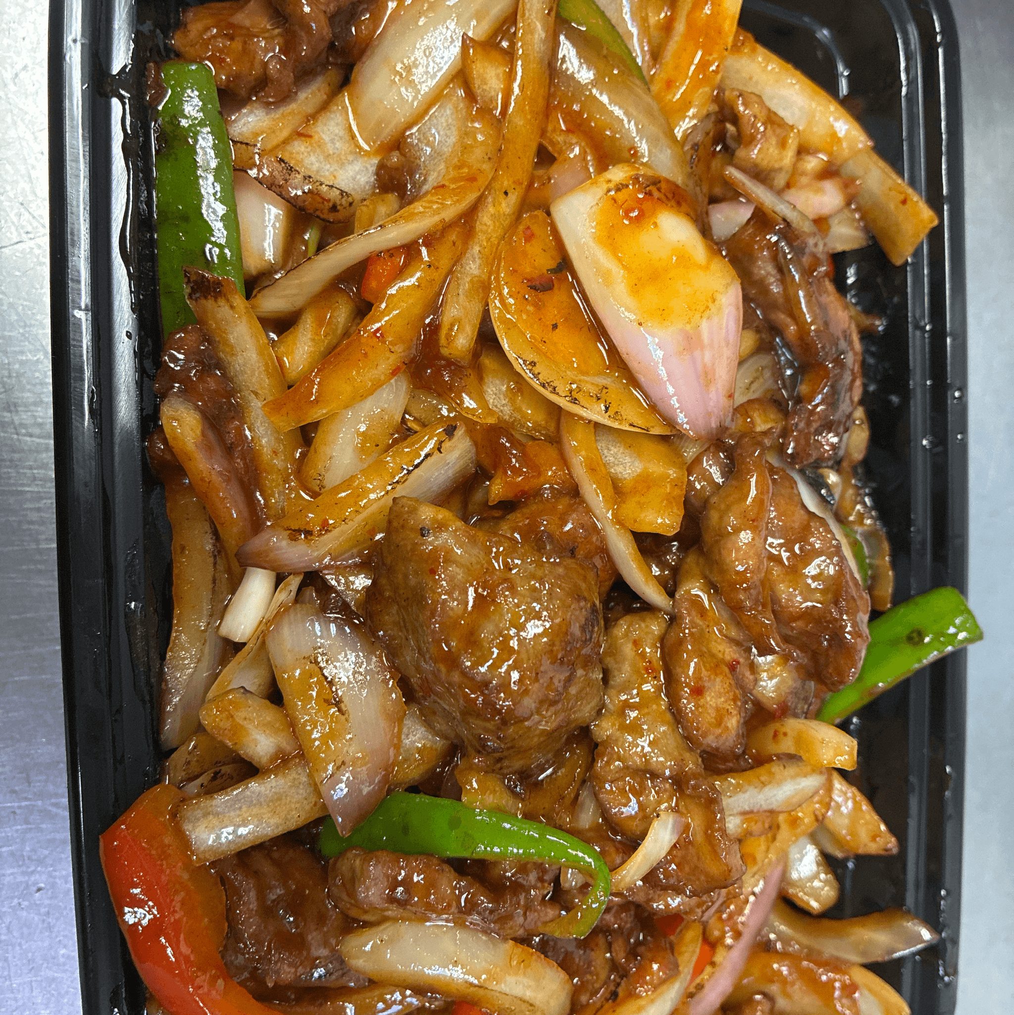 Thai Basil Beef.