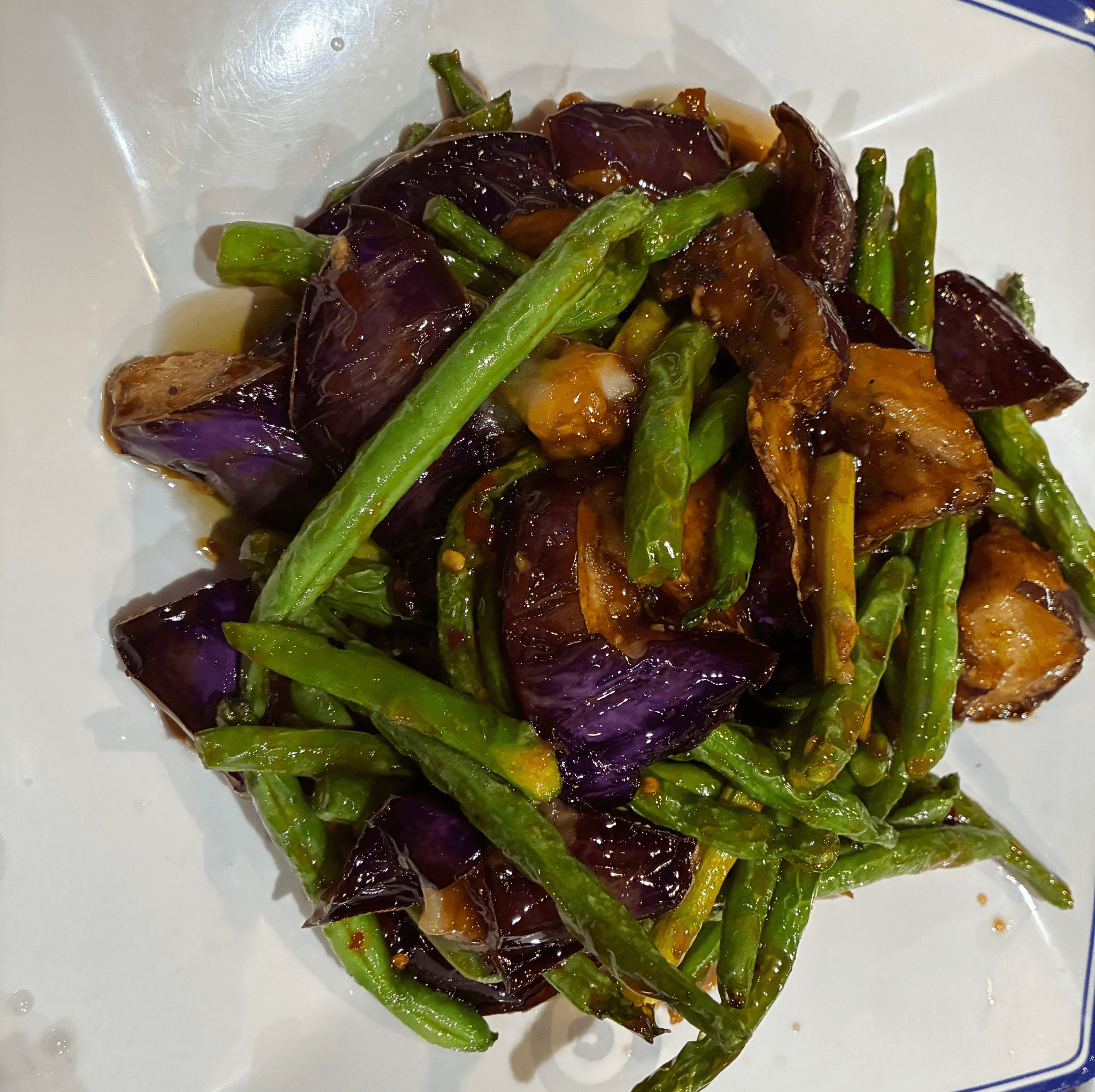 Yu Xiang Veggie Trio.