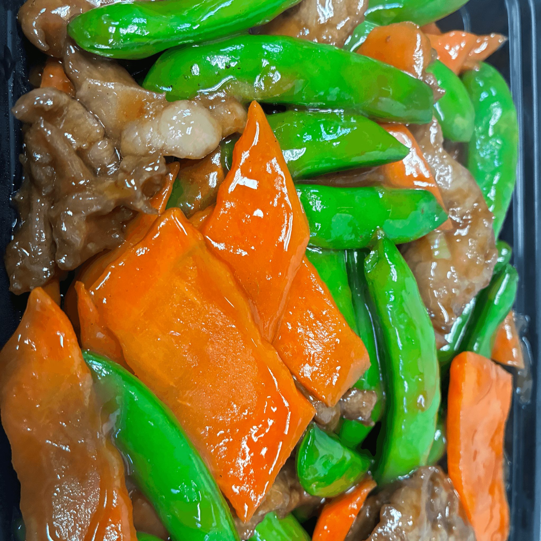 Beef with Peapods.