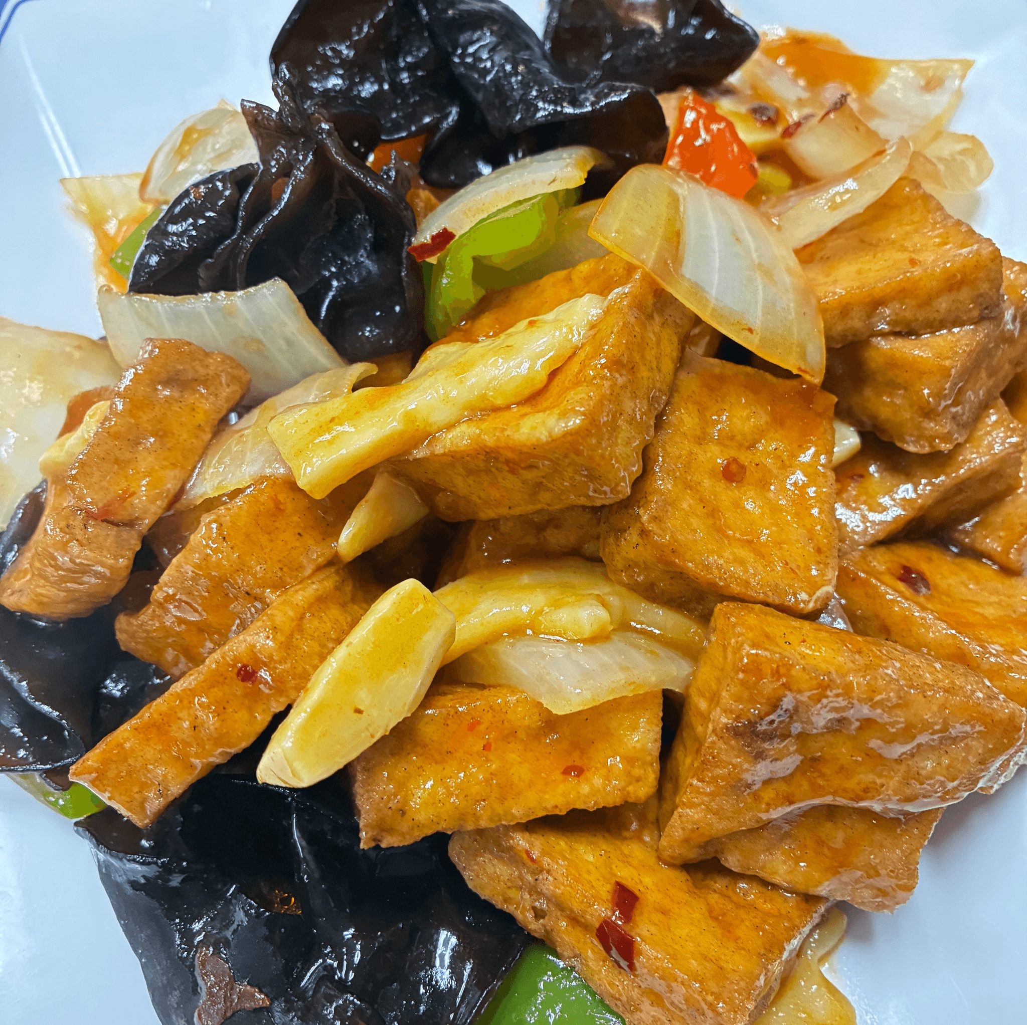Garden Style Tofu.