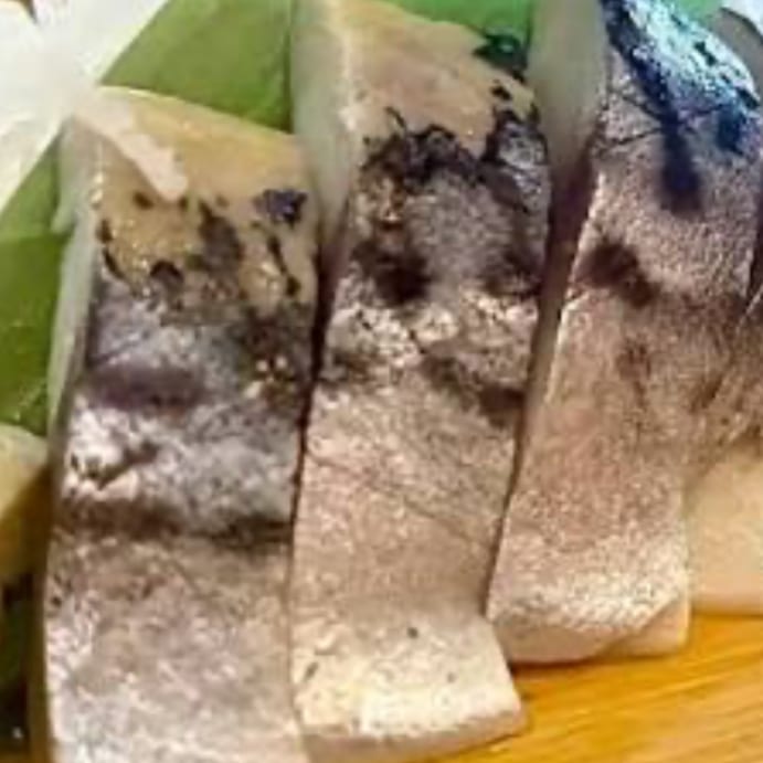Mackerel Sashimi.