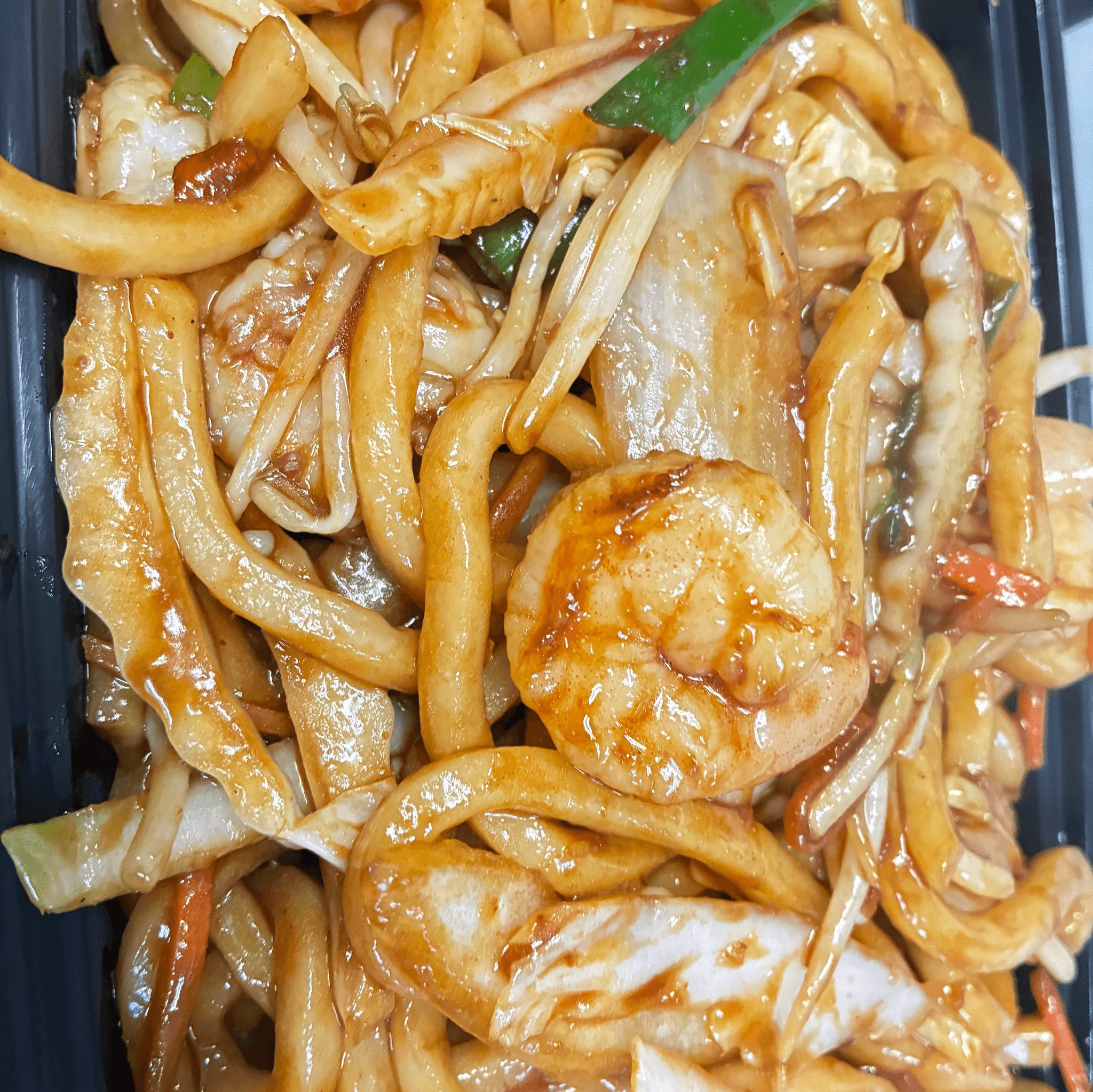 Shrimp Udon.