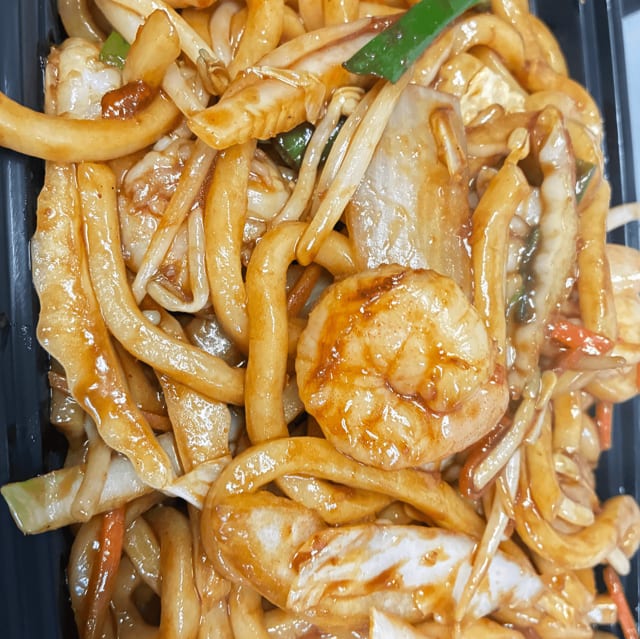 Shrimp Udon.
