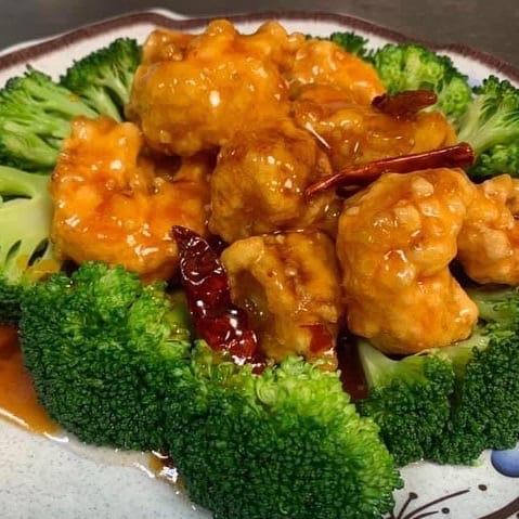General Tao's Shrimp.