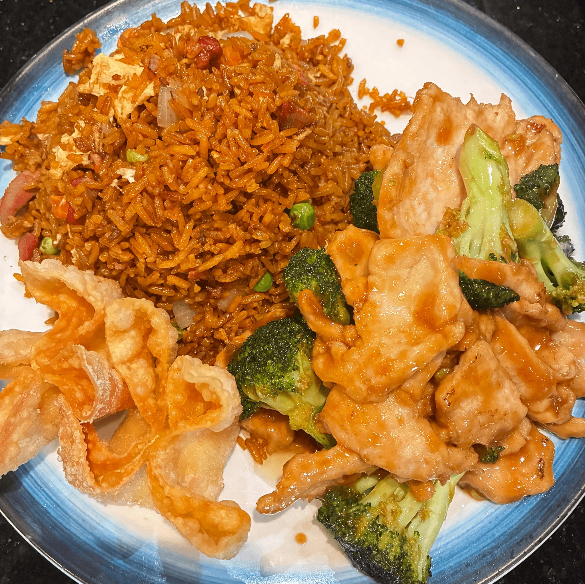 Chicken with Broccoli Combo.