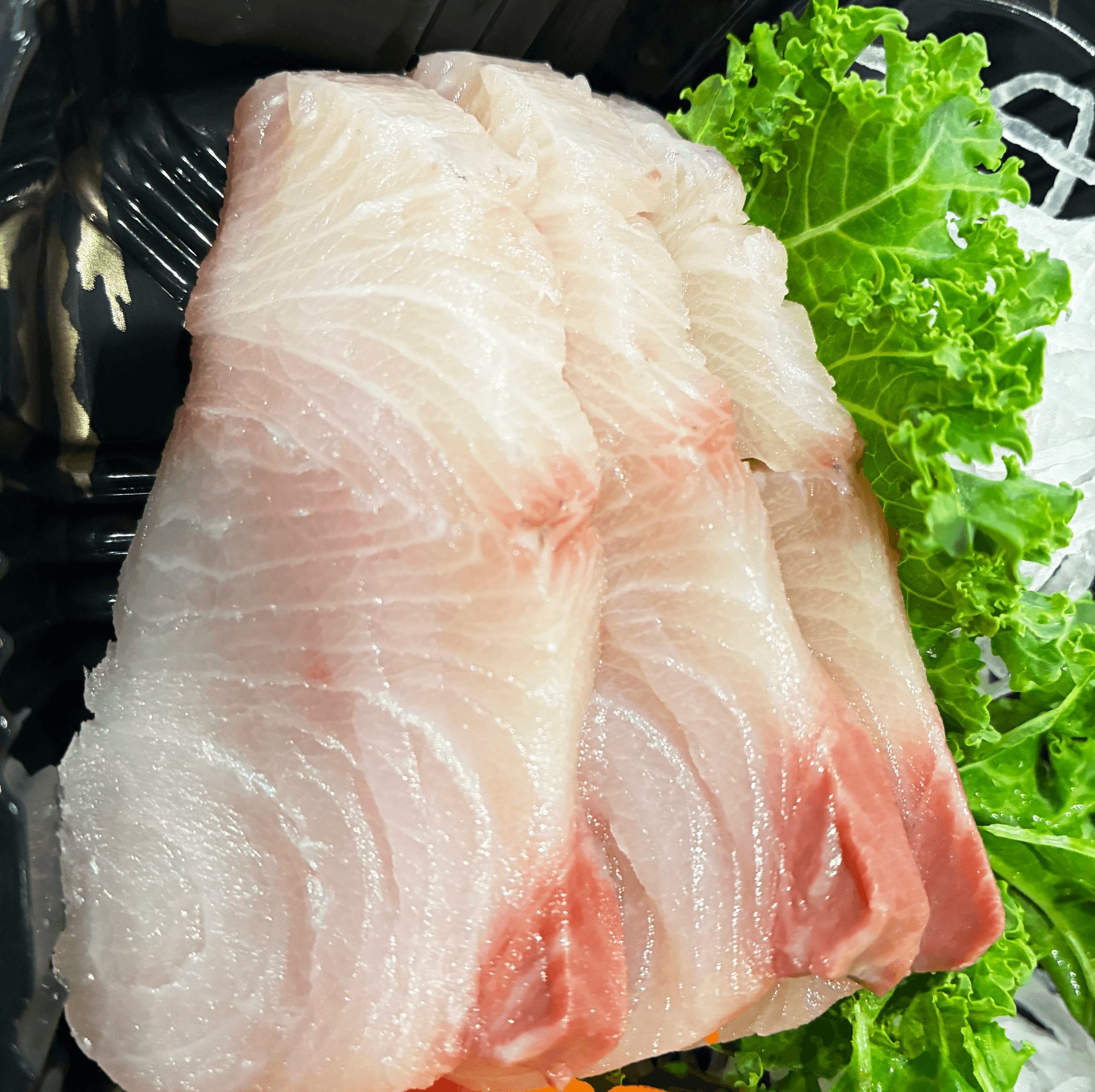 Yellowtail Sashimi.