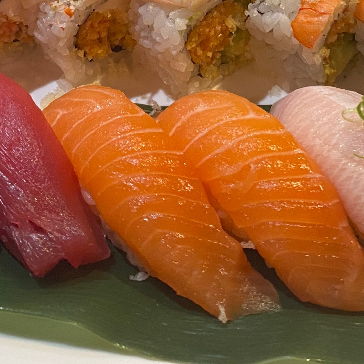 Salmon Sushi.