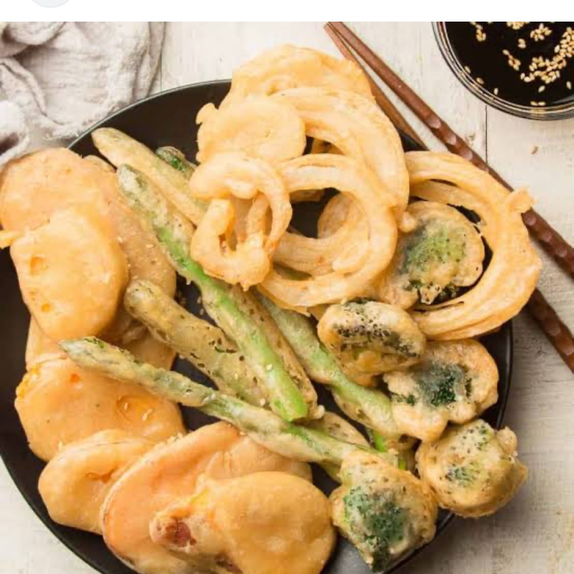 Vegetable Tempura.