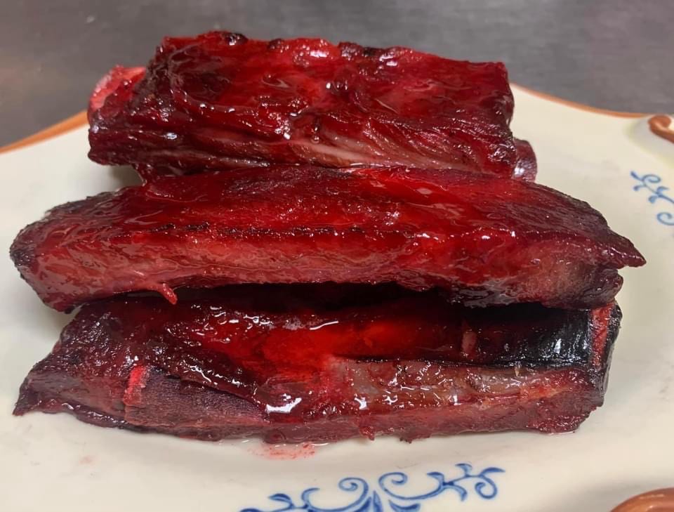 Barbecued Spare Ribs.