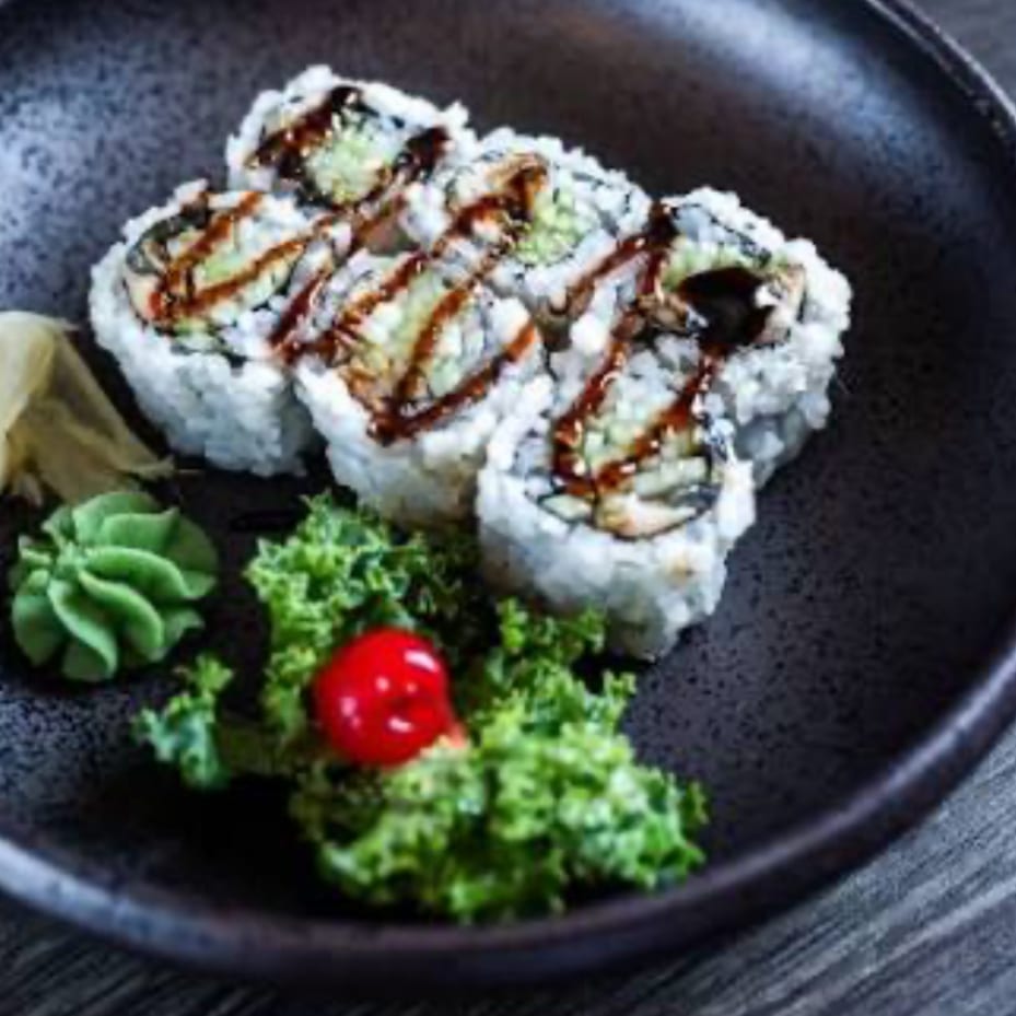Eel Cucumber Roll.