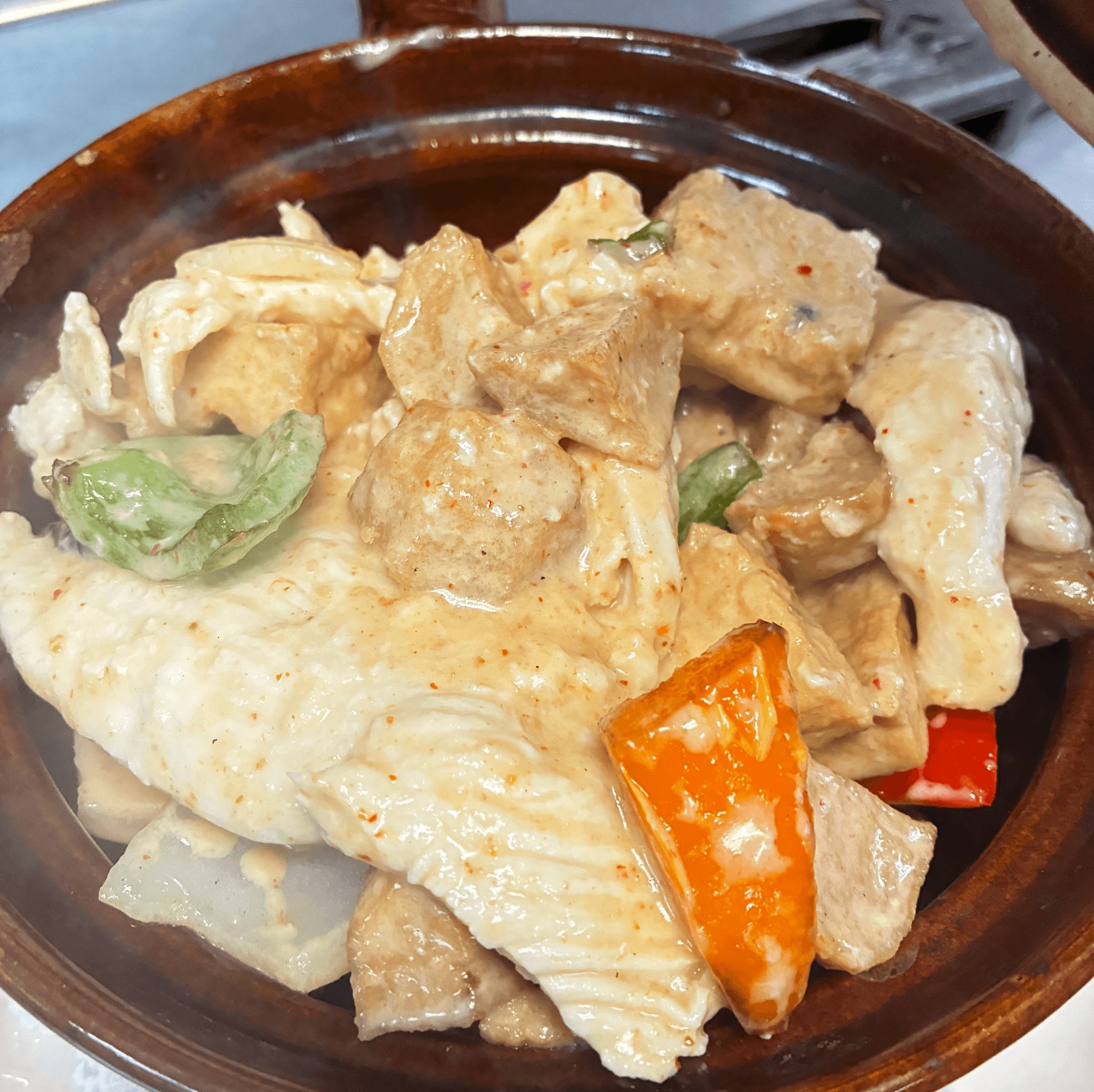 Curry Chicken.