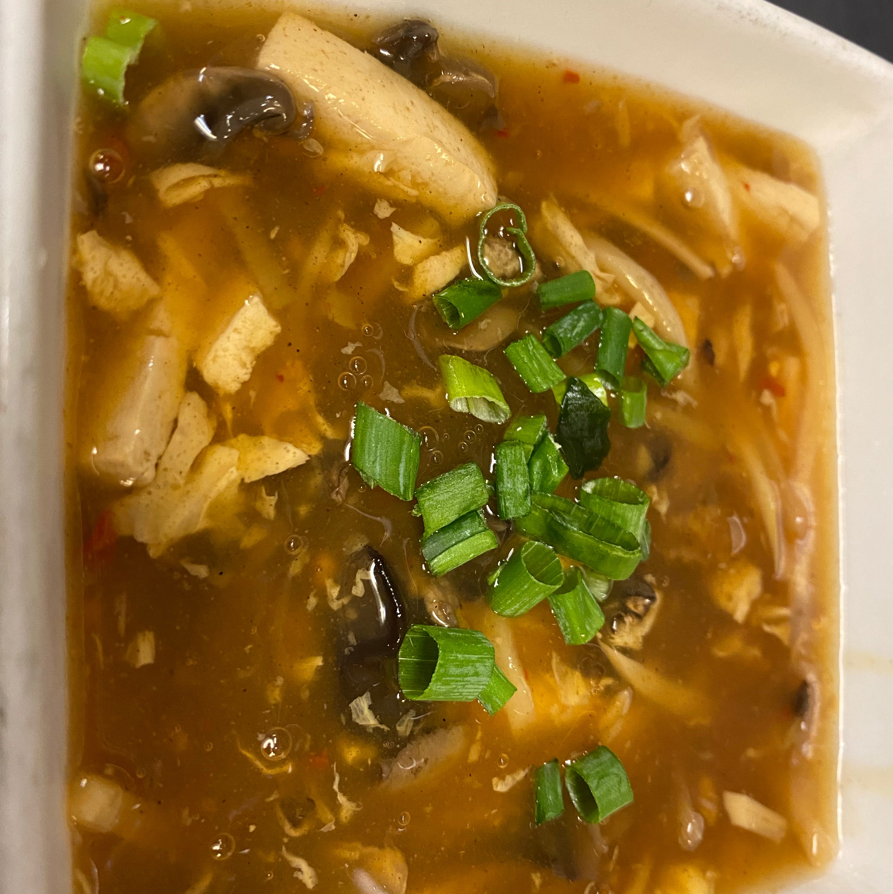Hot Sour Soup.