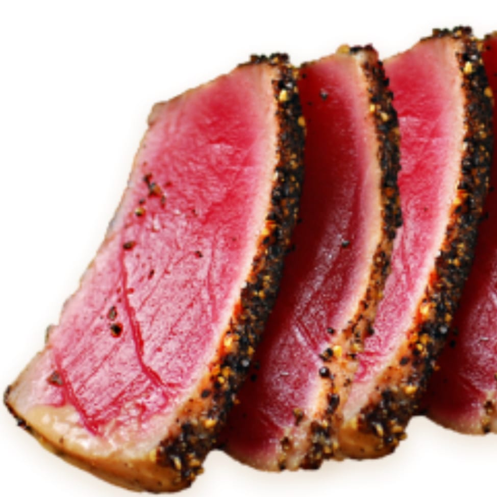 Pepper Tuna Sashimi.