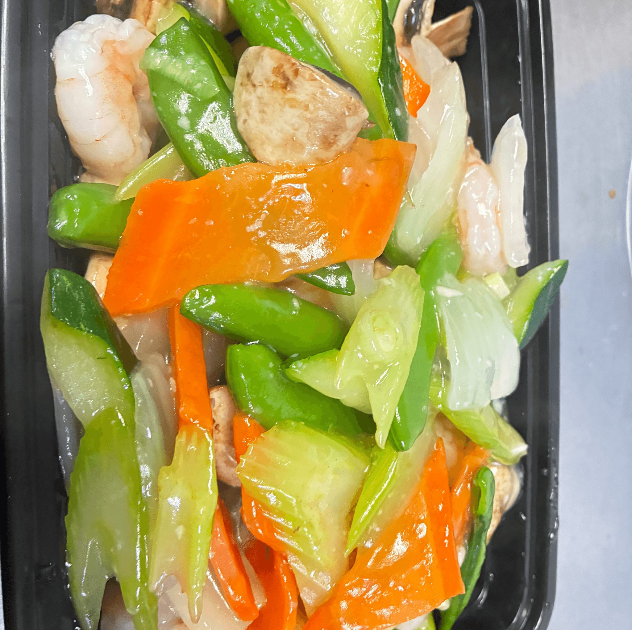 Shrimp with Vegetable.