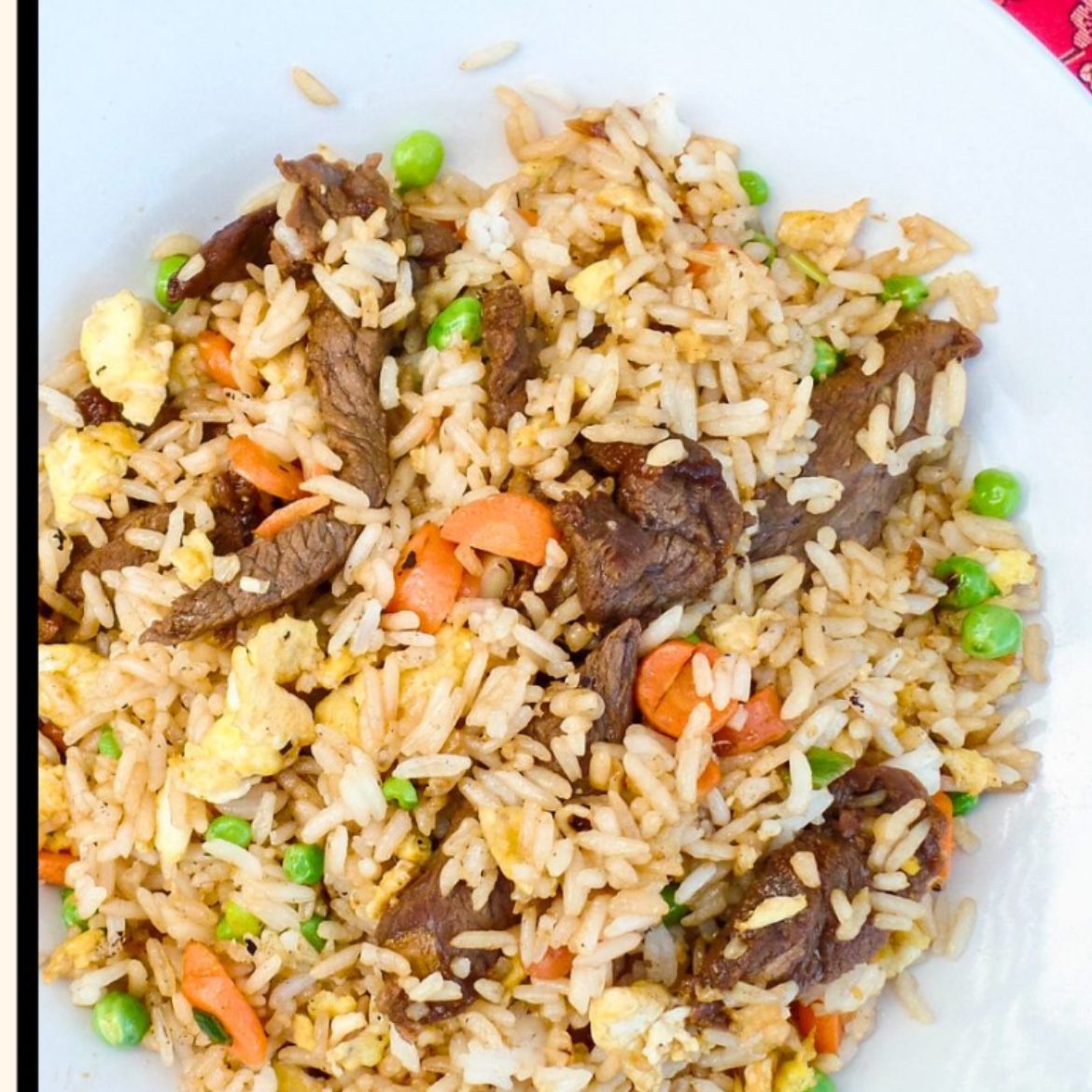 Beef Fried Rice.