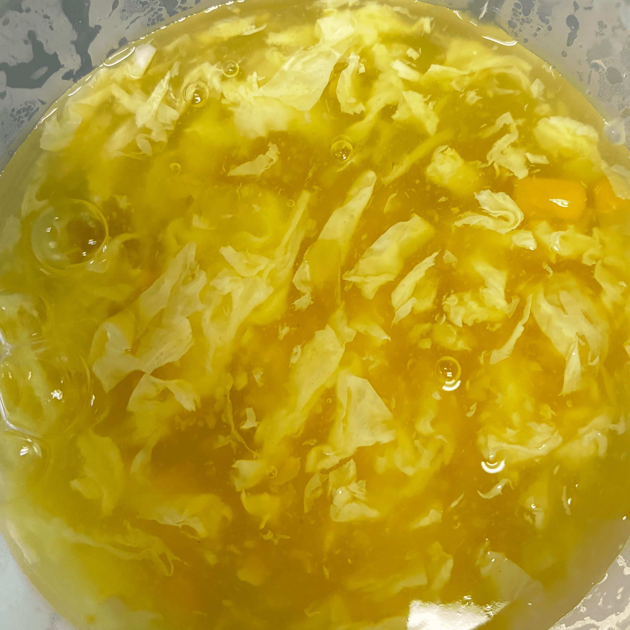 Egg Drop Soup.