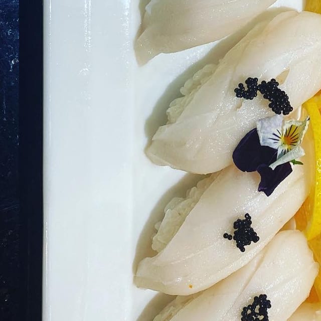 Super White Tuna Sushi.