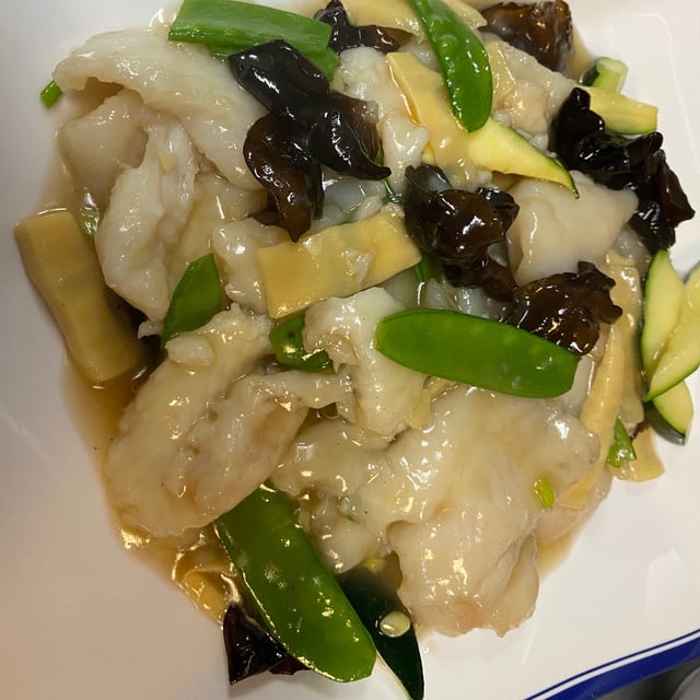 Sauteed Sliced Fish 糟溜鱼片.