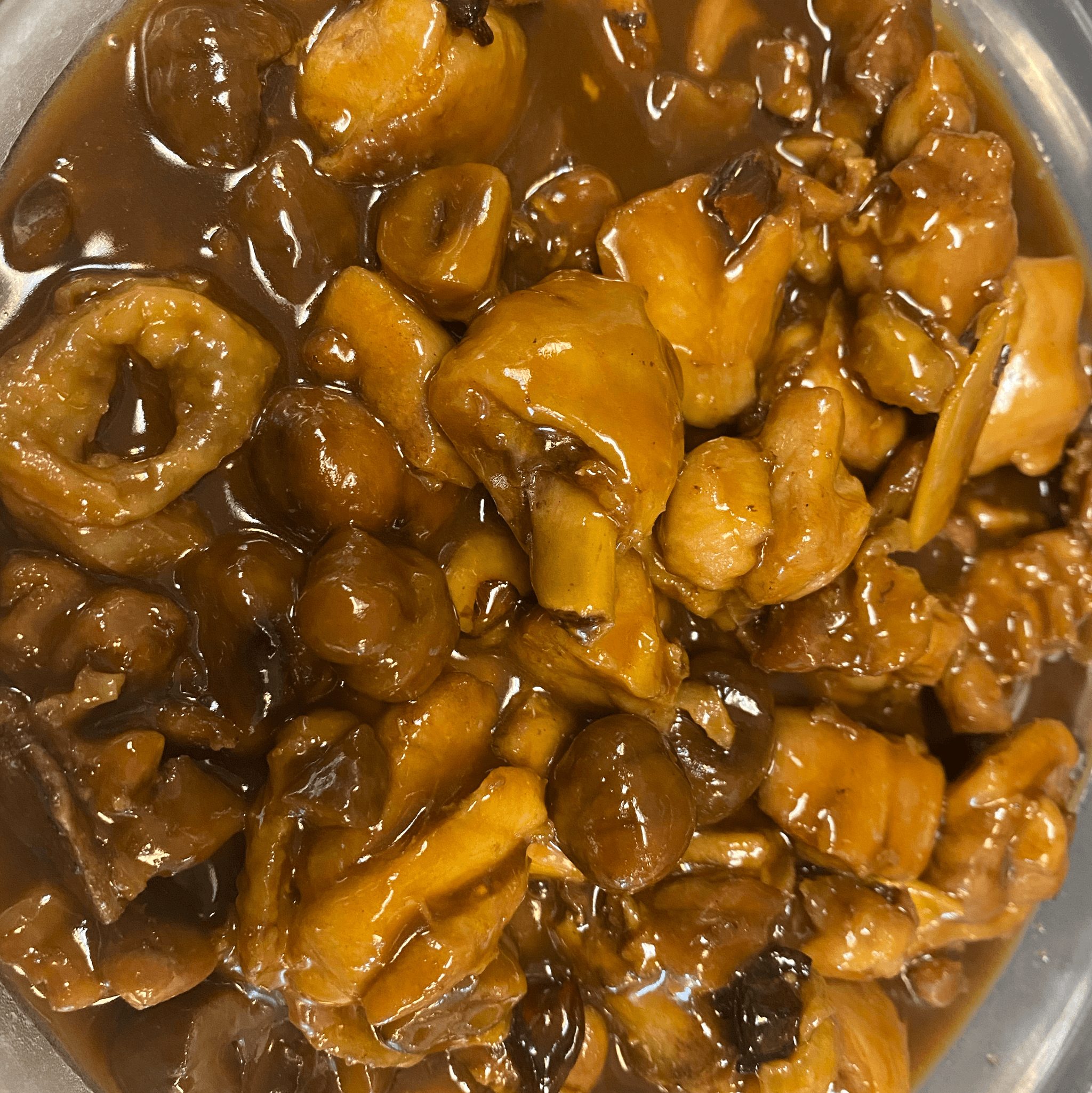 Beef with Mushrooms.