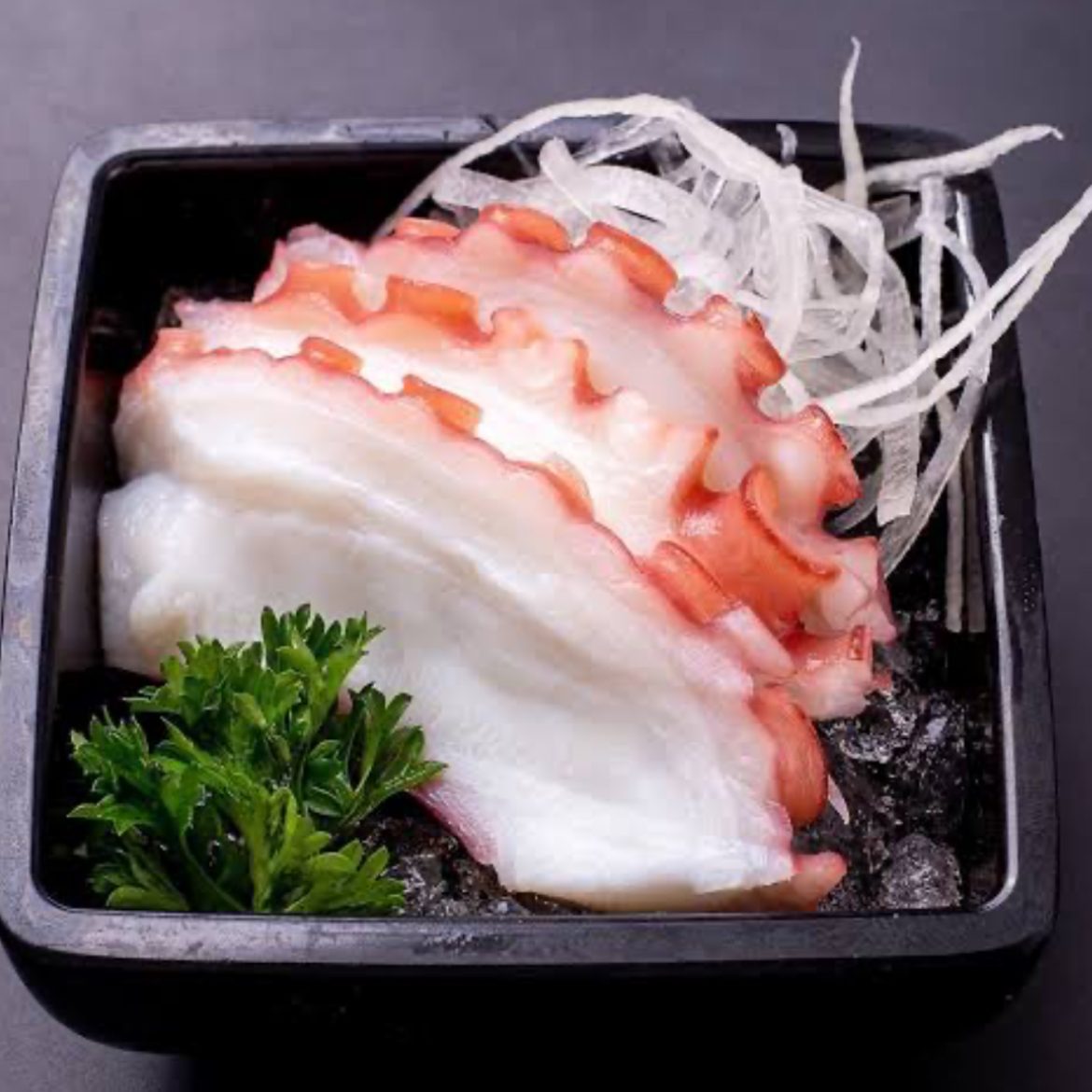 Octopus Sashimi.