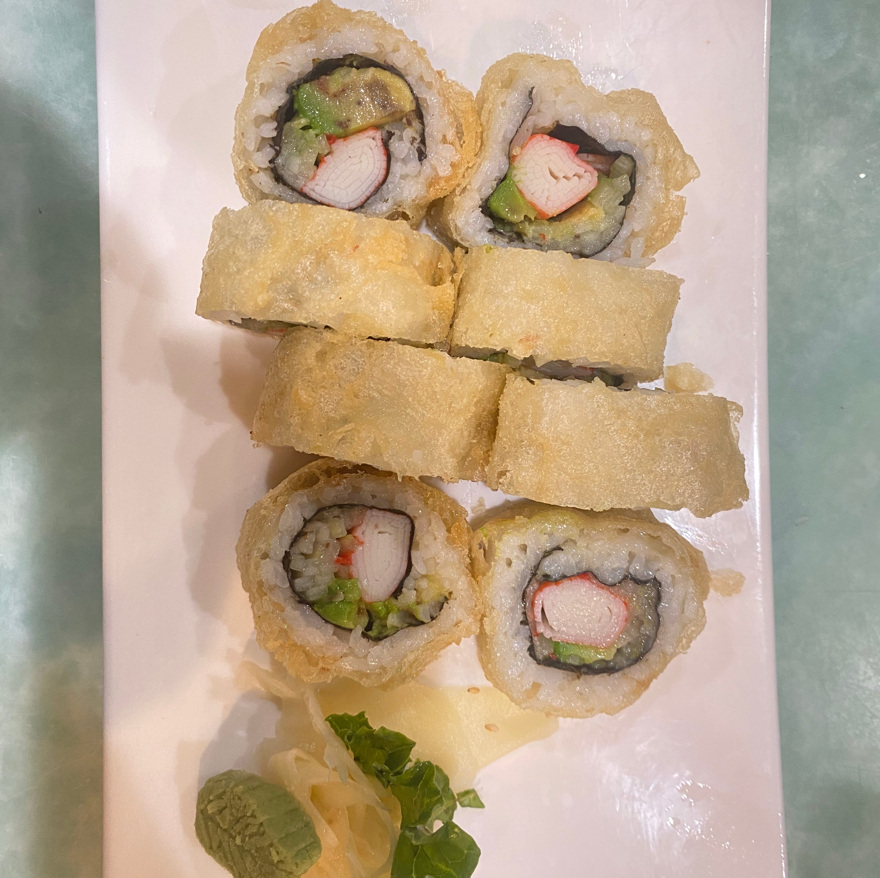Tempura California Roll.