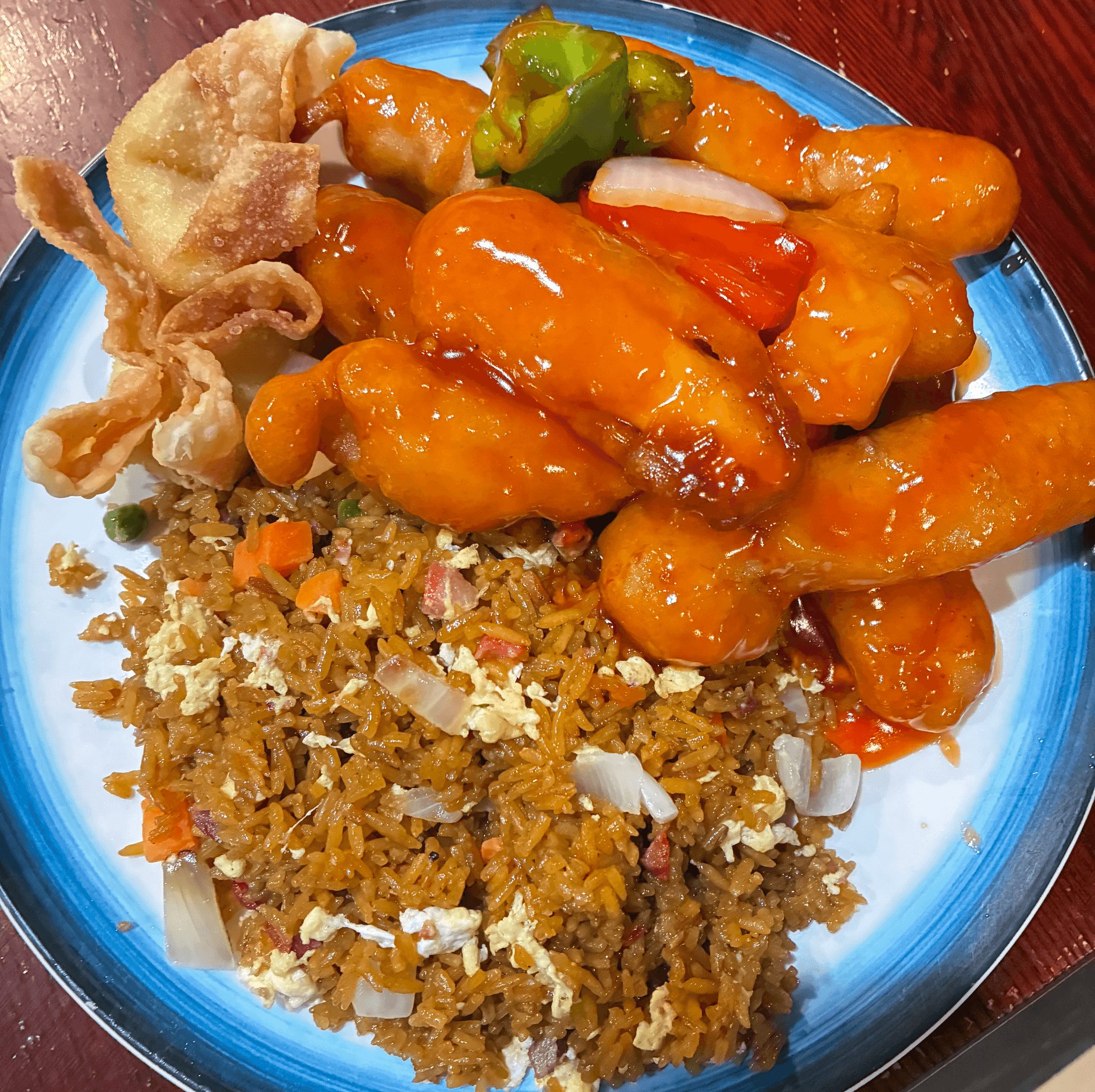 Sweet Sour Chicken Combo.