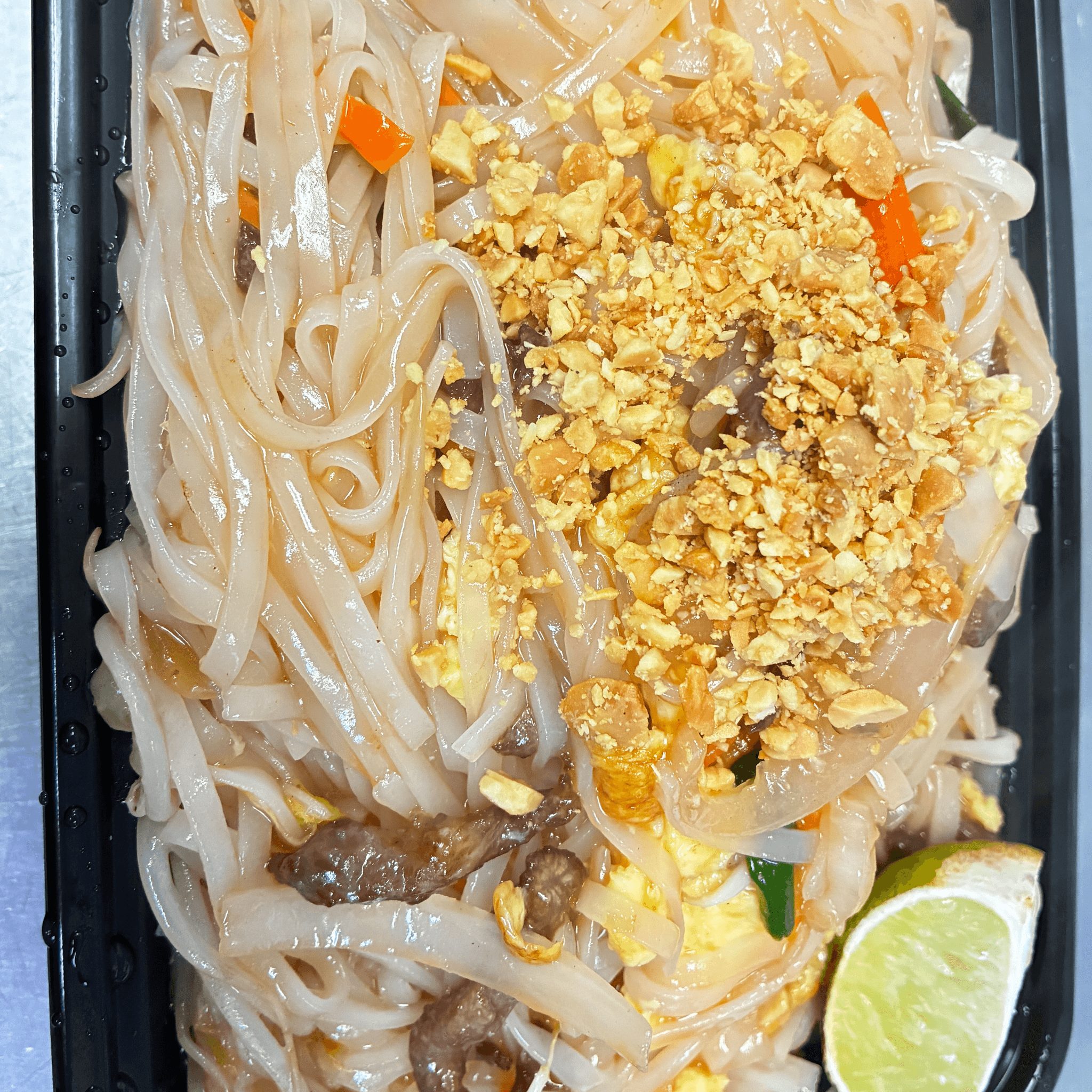 Beef Pad Thai.