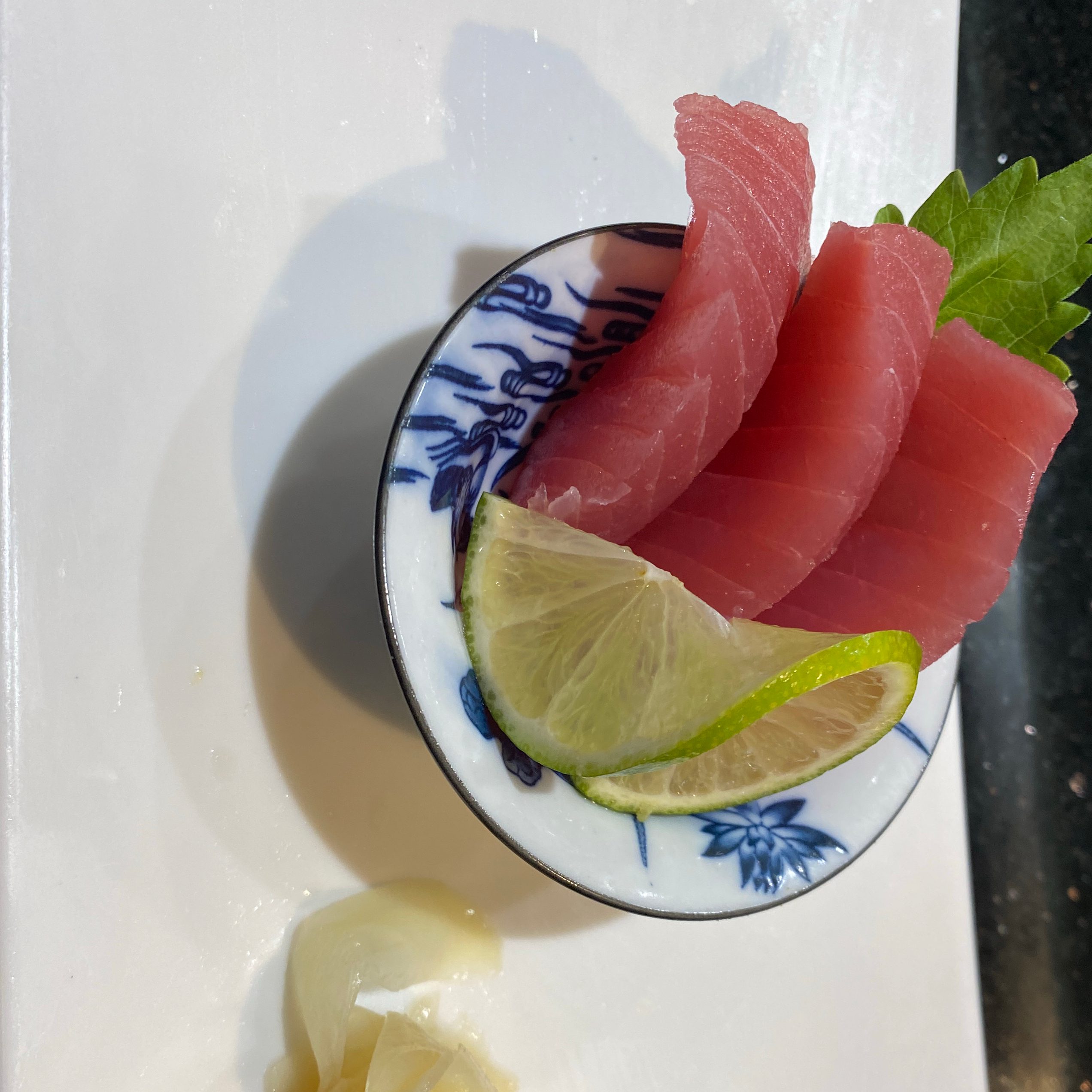Tuna Sashimi.