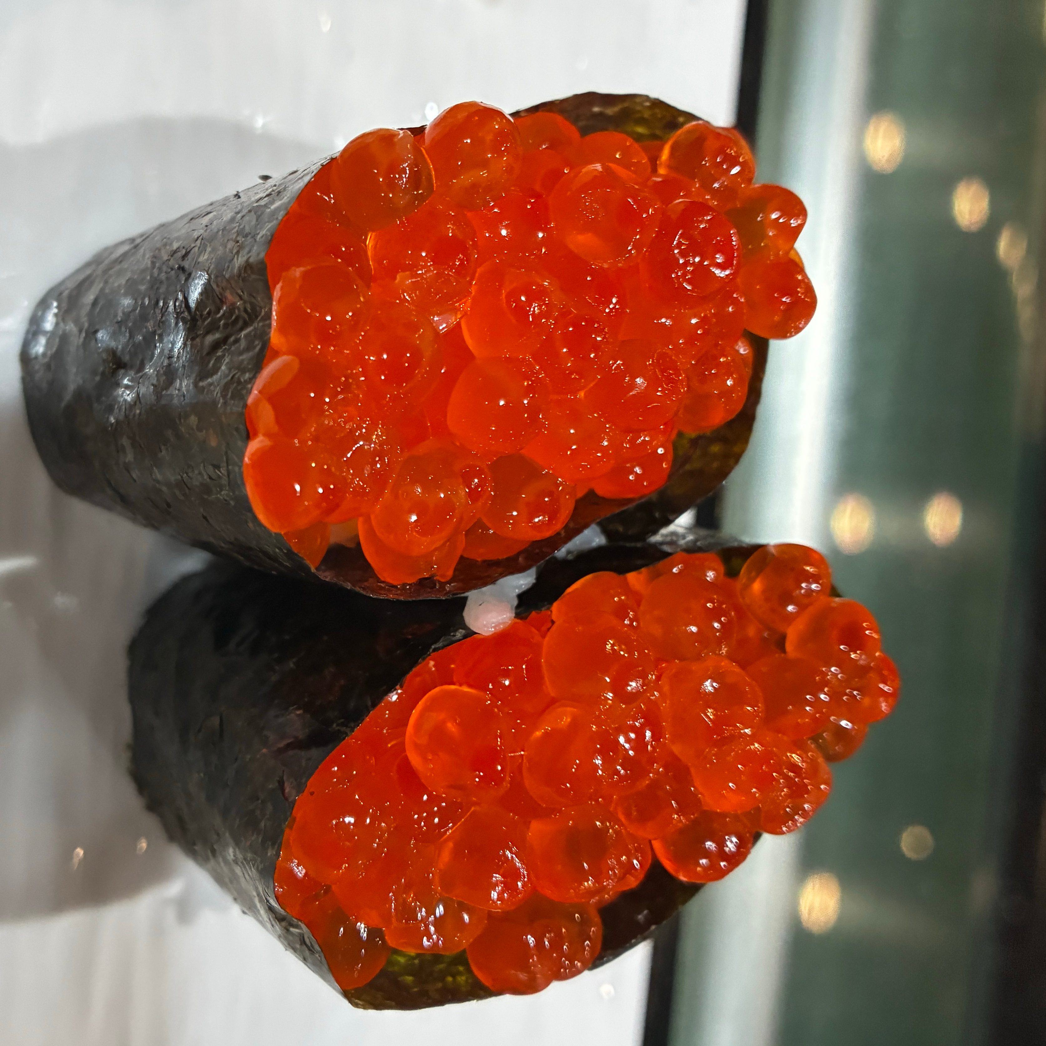 Salmon Roe Sushi.