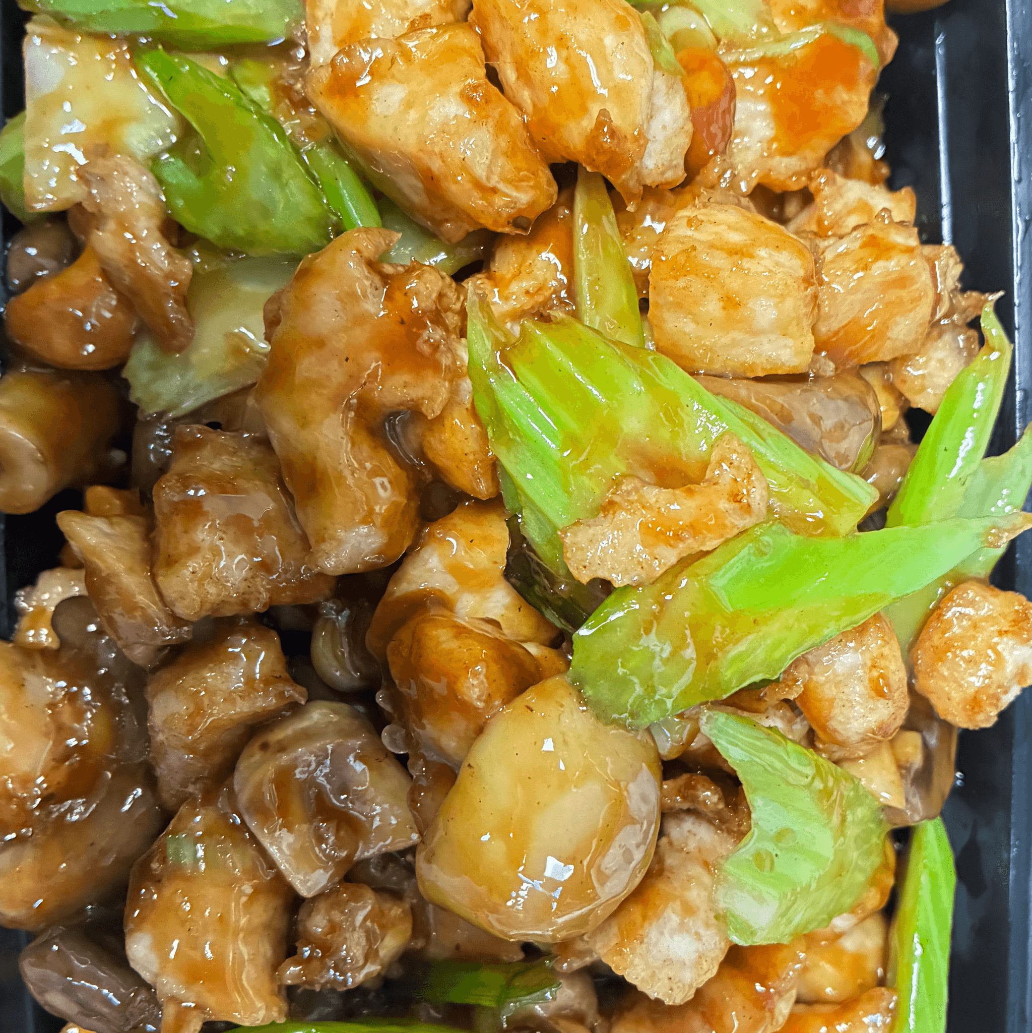 Chicken with Cashew Nuts.