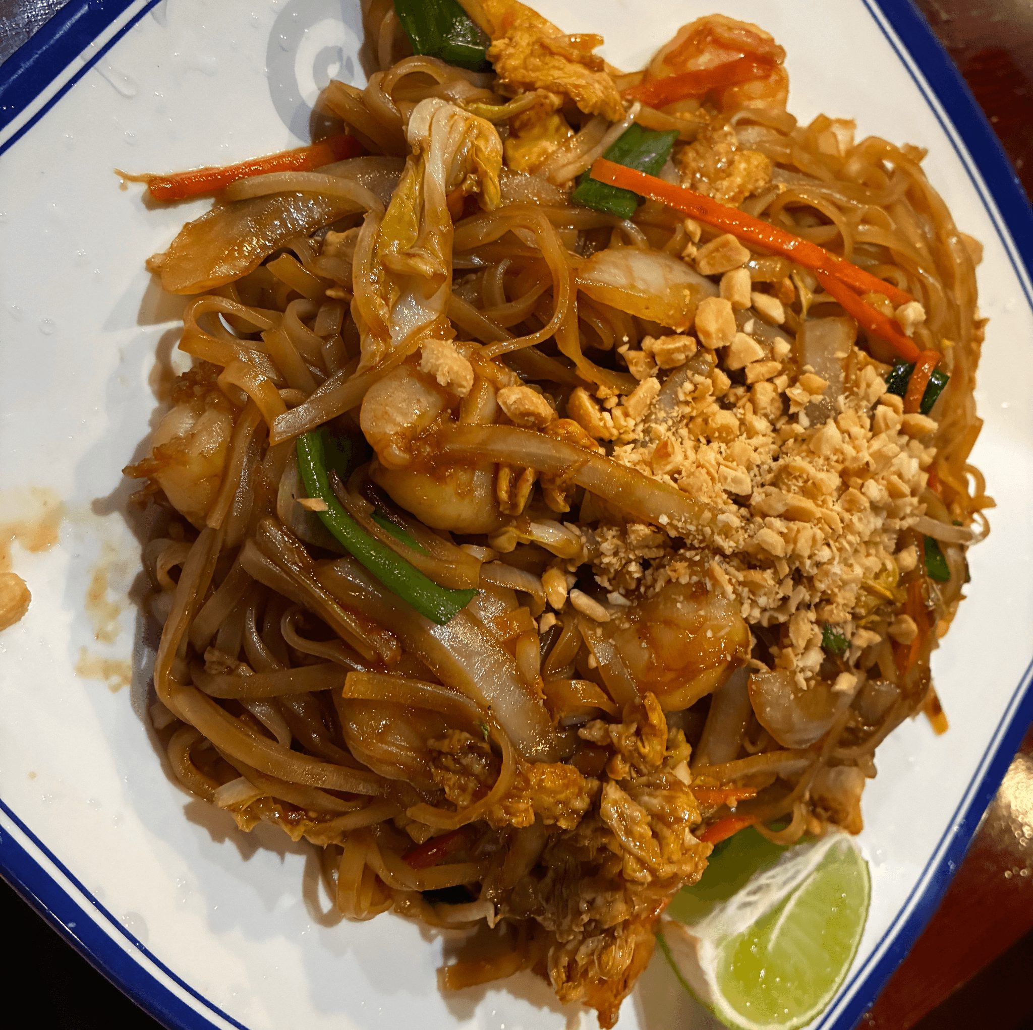 Shrimp Pad Thai.