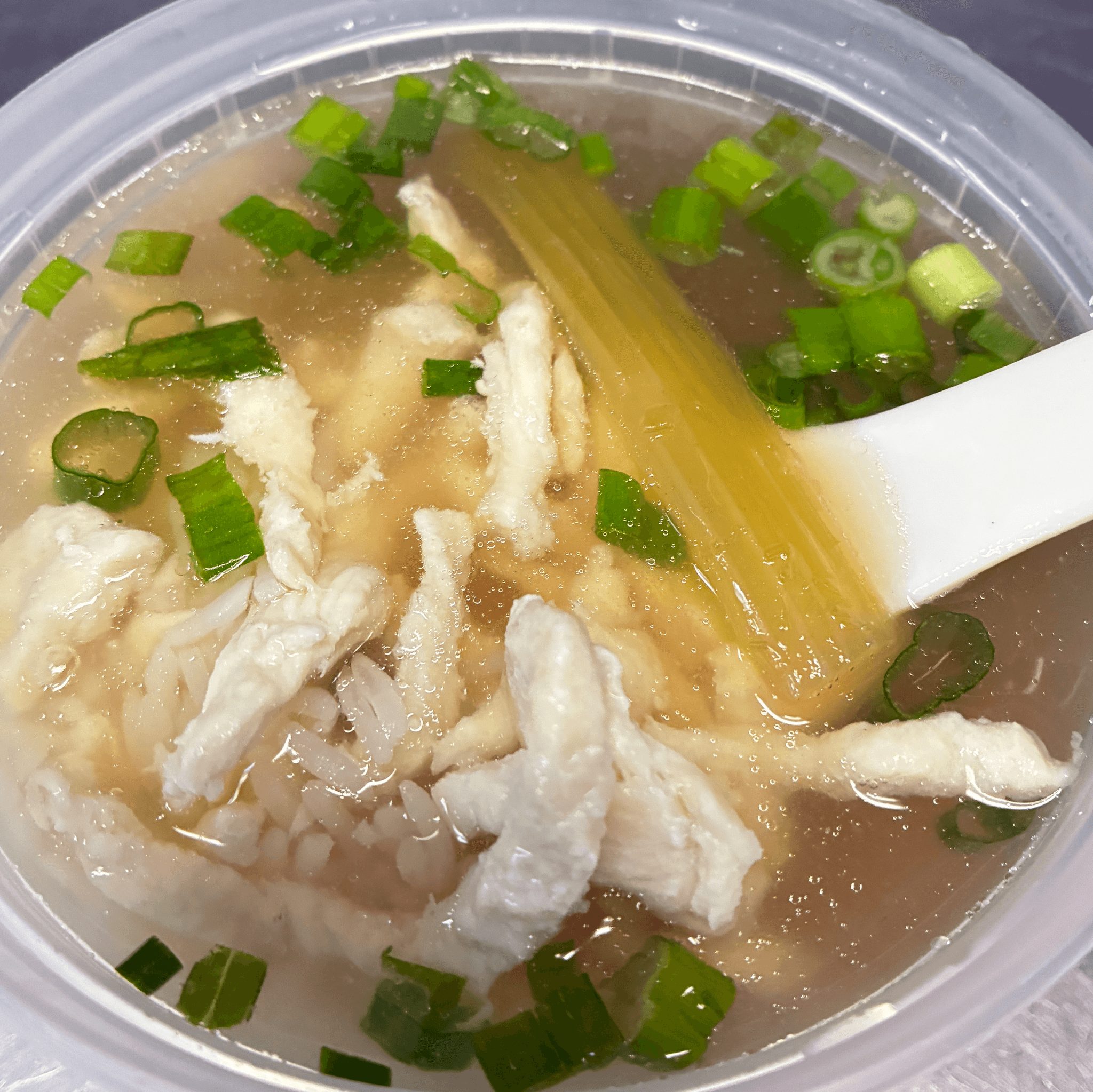 Chicken Rice Soup.